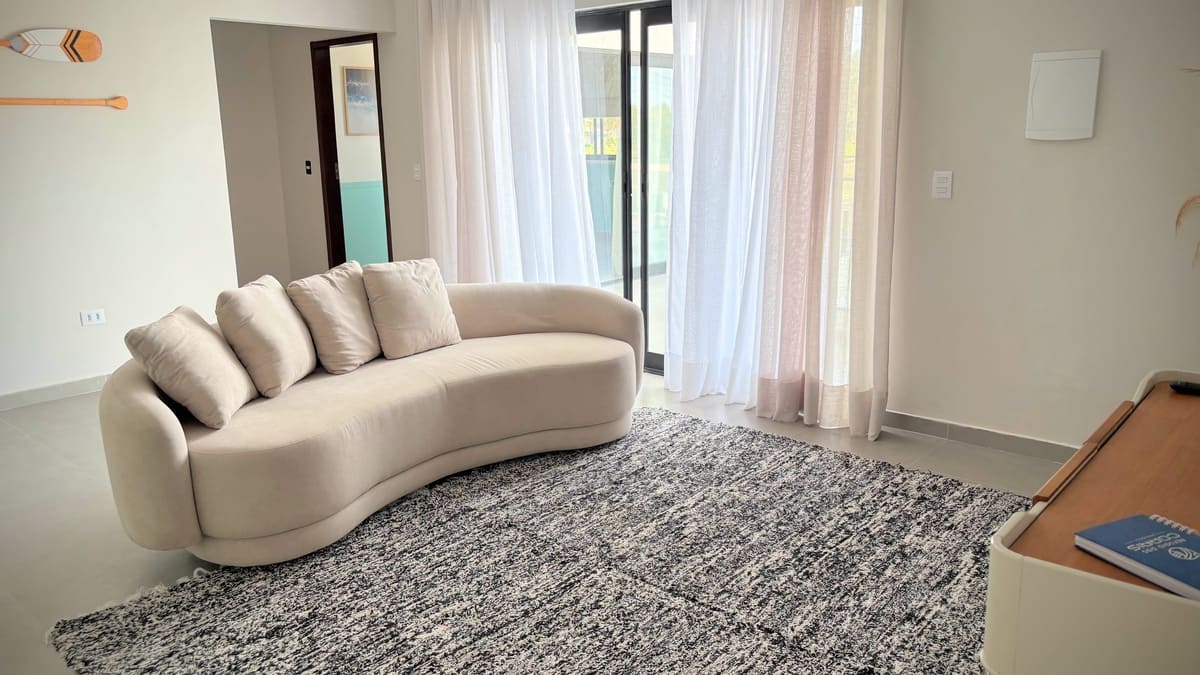 Sala de estar íntimo para leitura - Refúgio dos Corais Maragogi