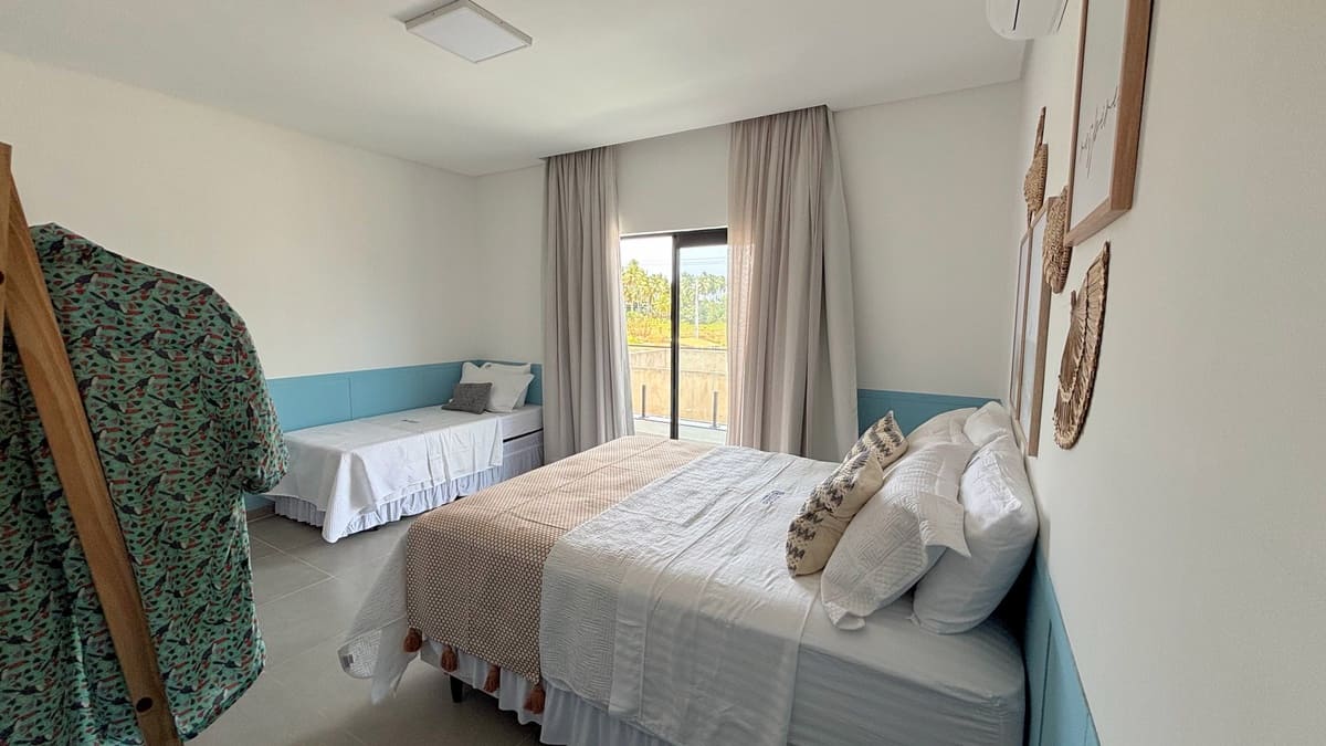 Quarto de casal com ar-condicionado - Aluguel em Maragogi